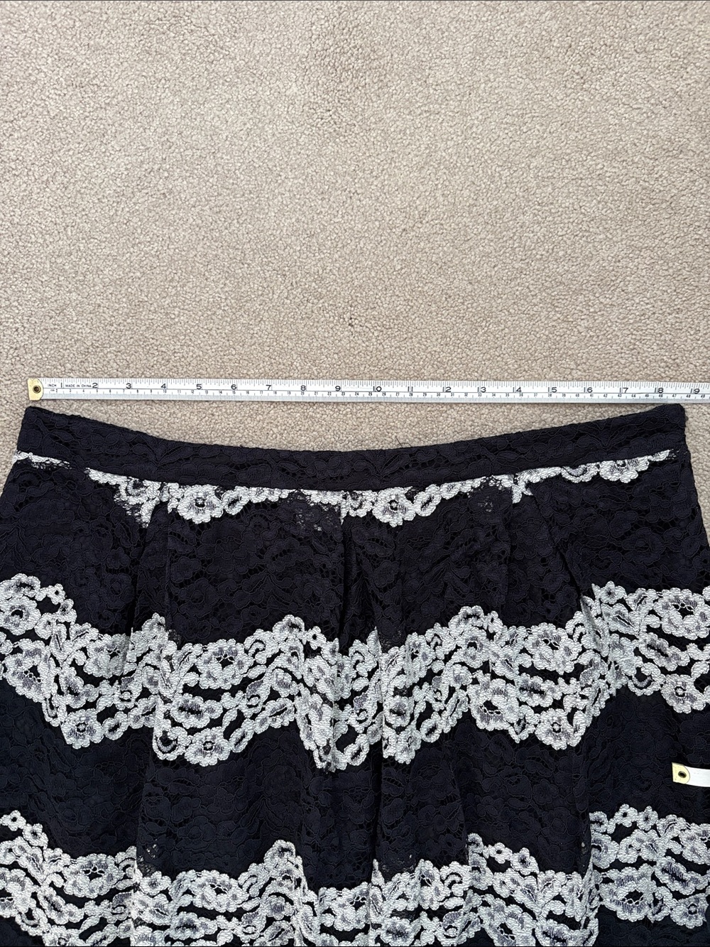 Who What Wear Lace A-Line Skirt - Picture 10 of 13